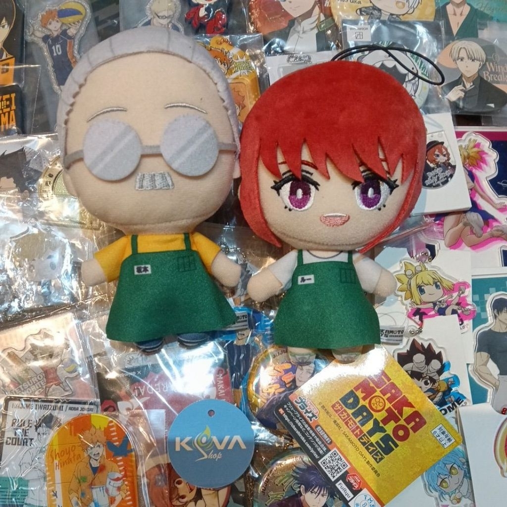 Plushie sakamoto days boneka chibi original