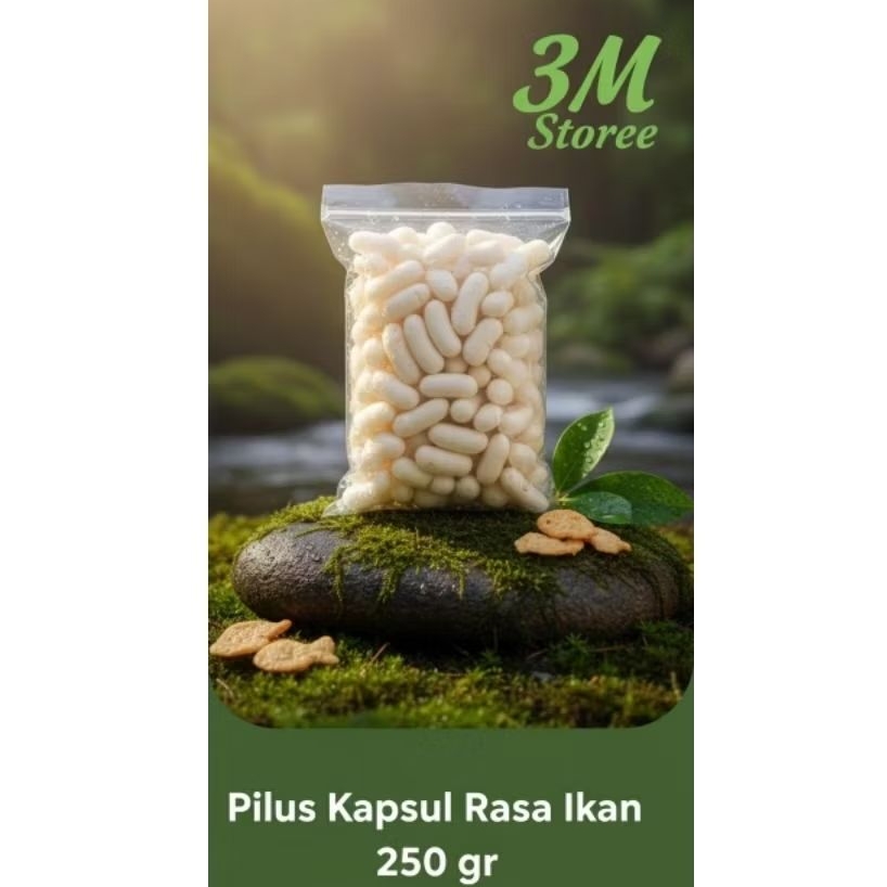 Pilus Kapsul Rasa Ikan 250 gr