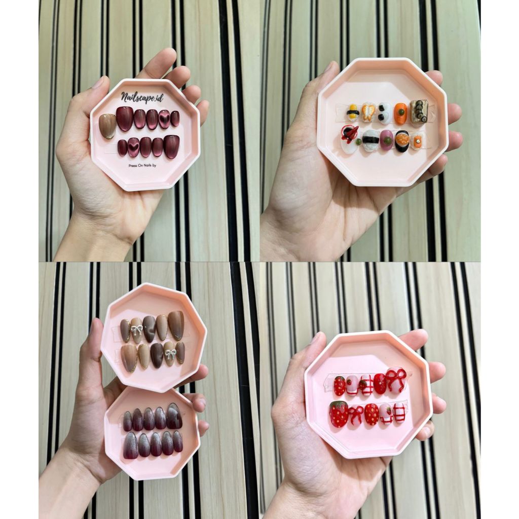 Custom Press On Nails By Nailscape.id