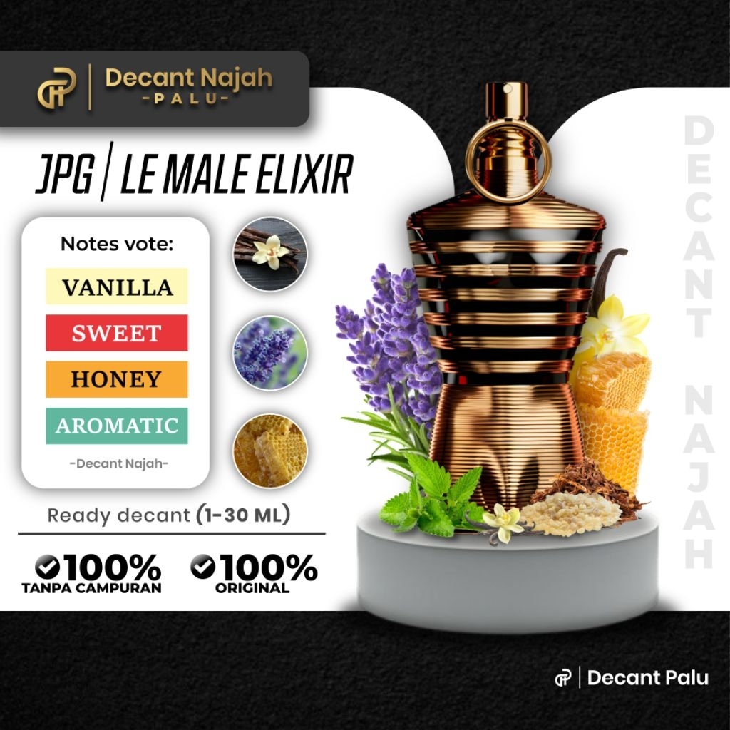 [Decant] Lemale elixir 100% Original