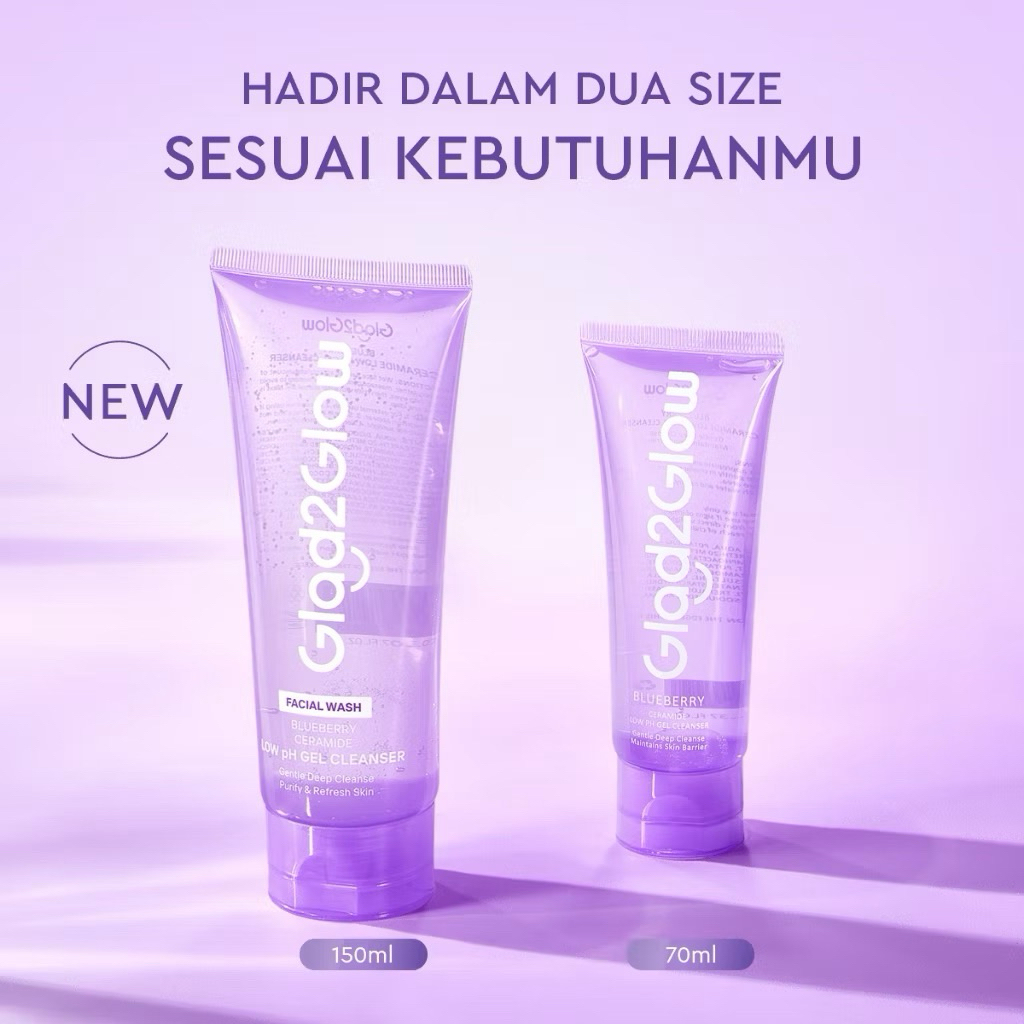GLAD2GLOW Blueberry Cleanser 70ml