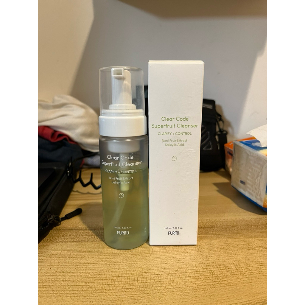 Preloved PURITO Clear Code Superfruit Cleanser