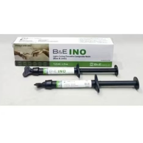 Dental Pulp Capping Light Curing Flowable Resin Base Liner Calcium Hydroxide B&E INO