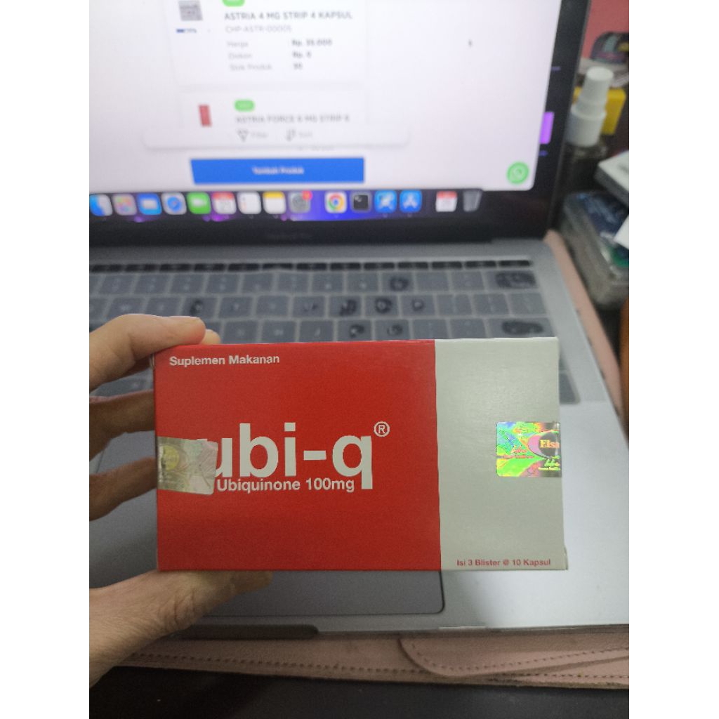 UBI Q 100 MG BOX 30 KAPSUL