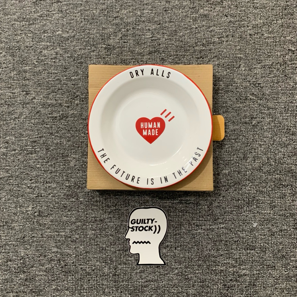 HUMAN MADE ENAMEL PLATE RED
