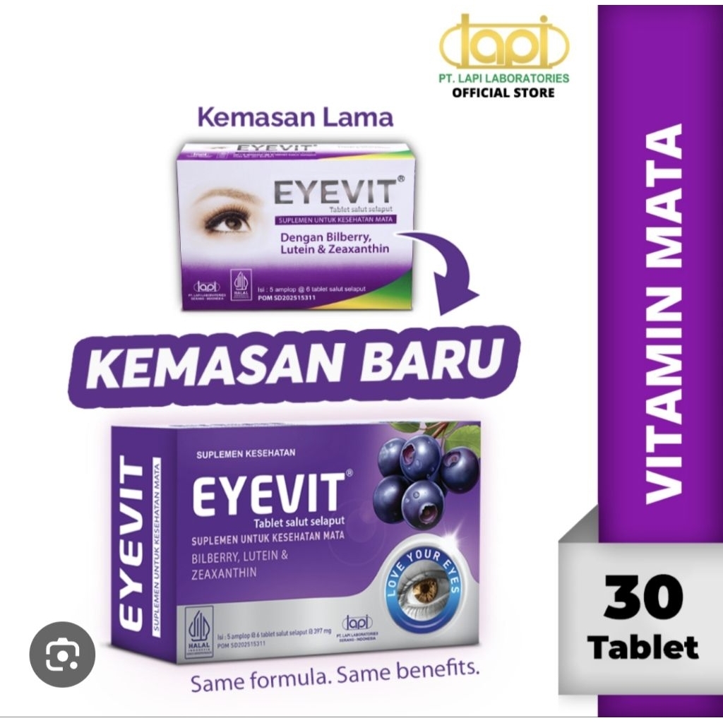 eyevit 1box 30kapsul