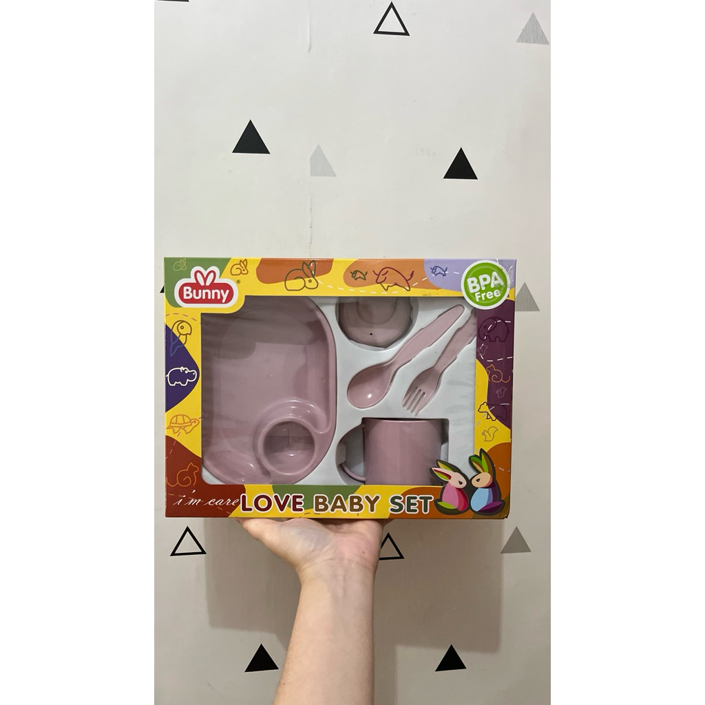 set makan bunny new