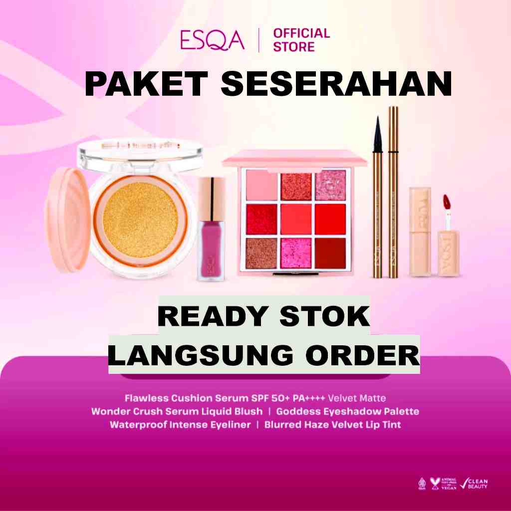 PAKET SESERAHAN ESQA Full Set Makeup