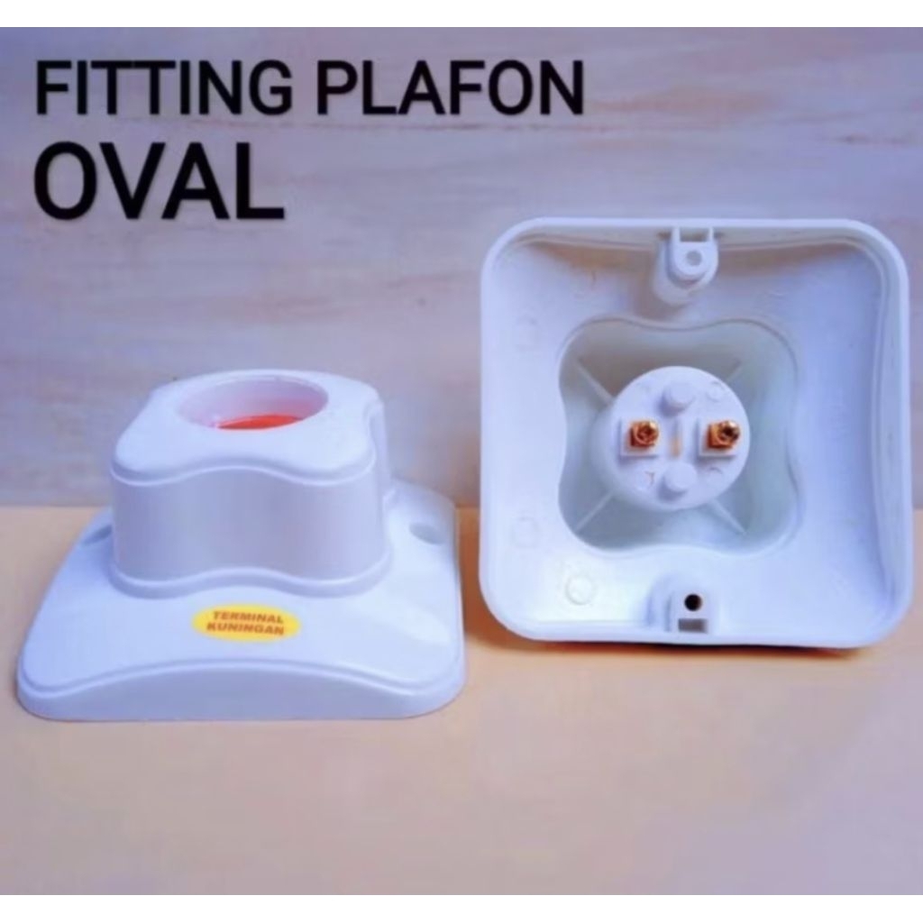 FITING PLAFON E27 FITING LAMPU E27 TEMPEL