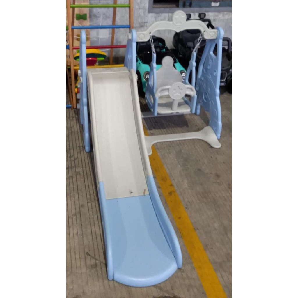 Preloved Slide Swing Basketball Playground 3in1