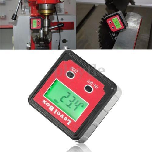 Digital Level Box Protractor Angle Finder Gauge Meter Bevel
