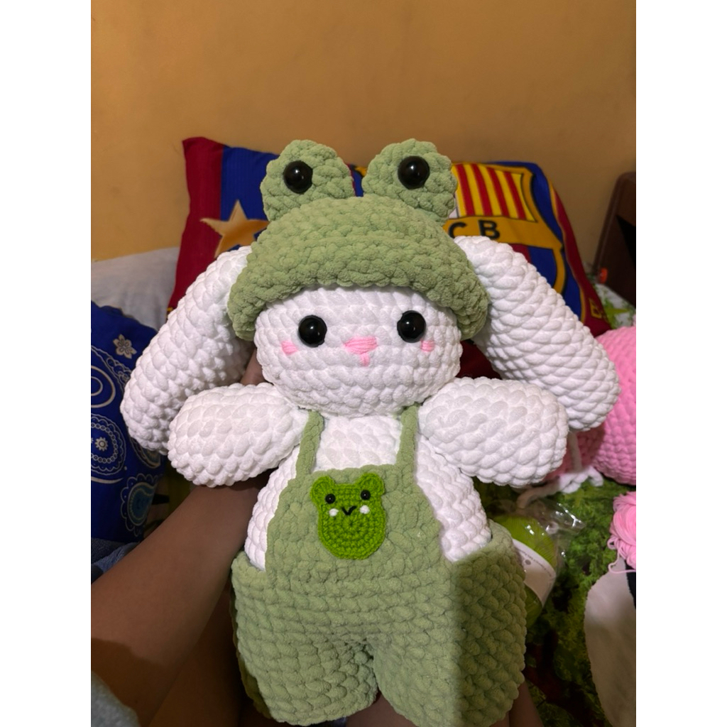 bunny crochett,bisaaa custom warnaaaa