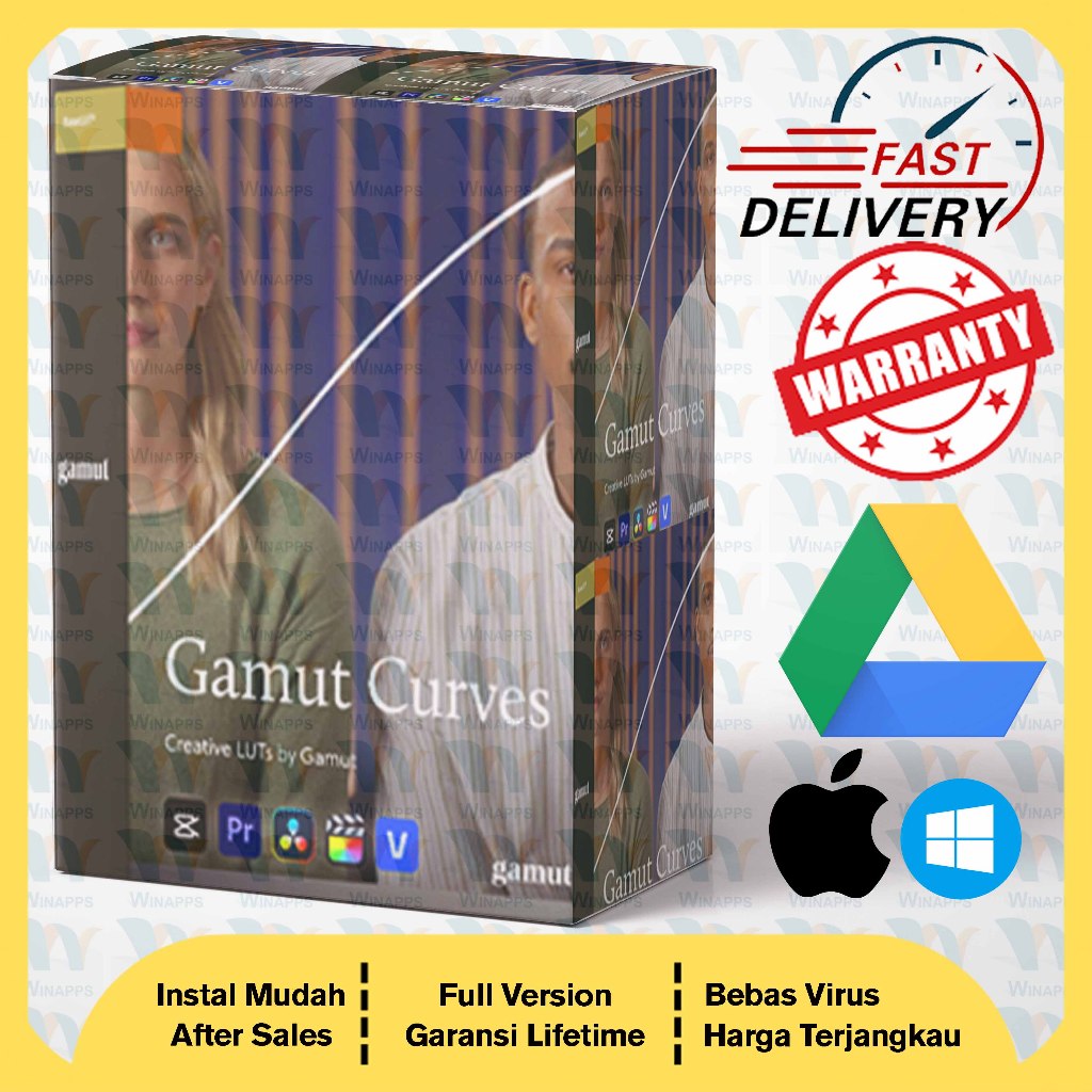 Gamut Curves LUTs Powergrade