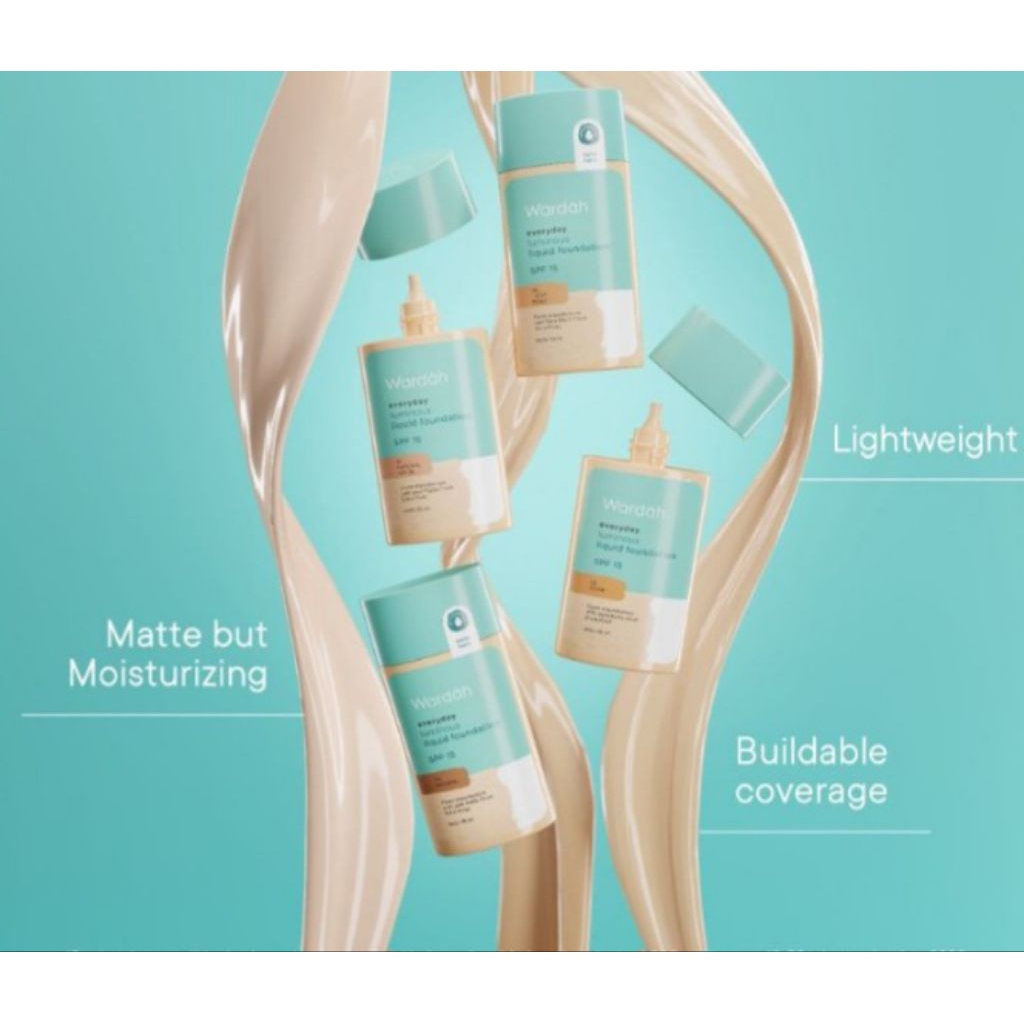 Wardah Everyday Luminous Liquid Foundation