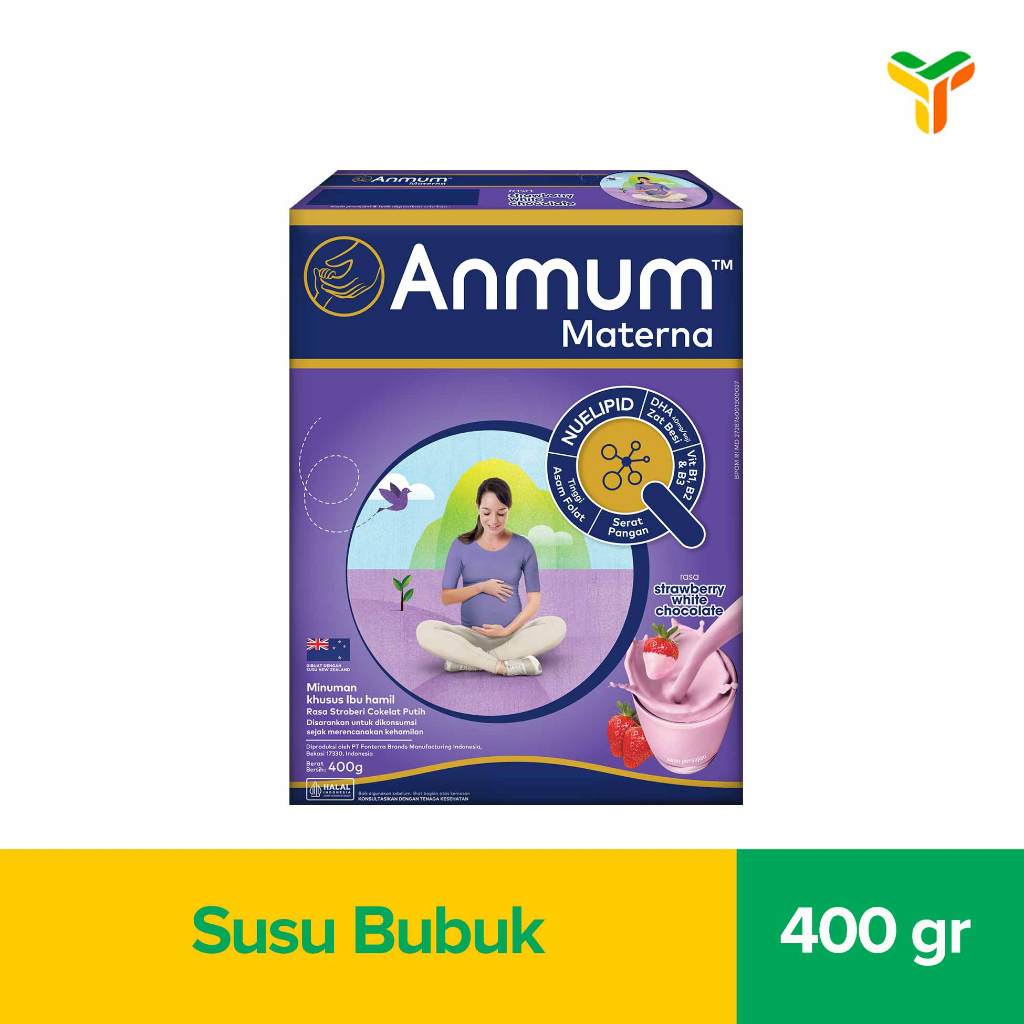 Anmum Straw White Choc 400G