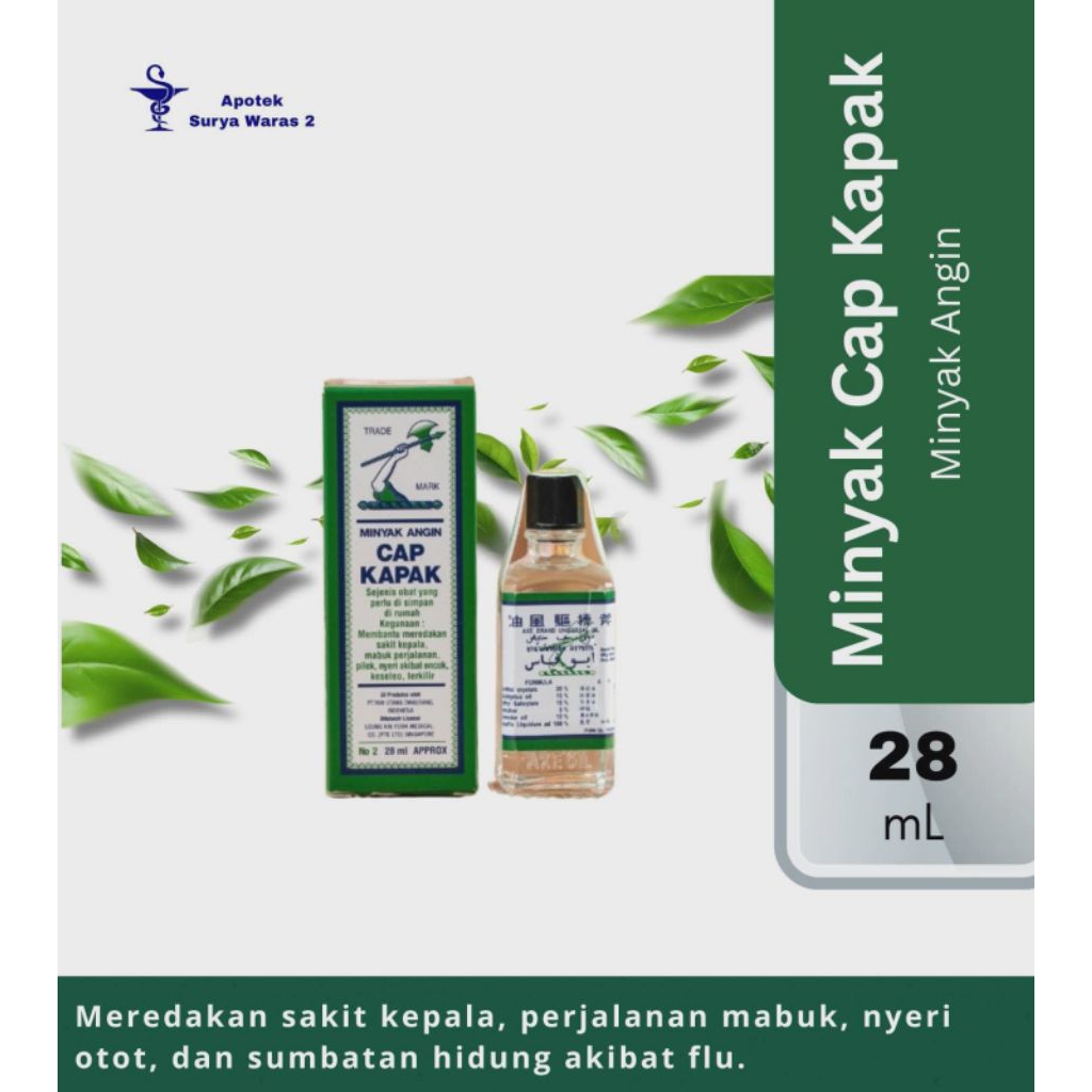 Minyak Cap Kapak 28ml