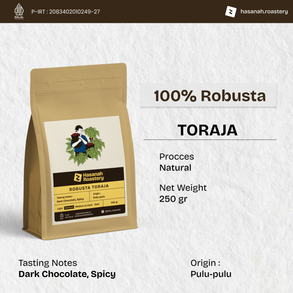 Robusta Toraja grade 1