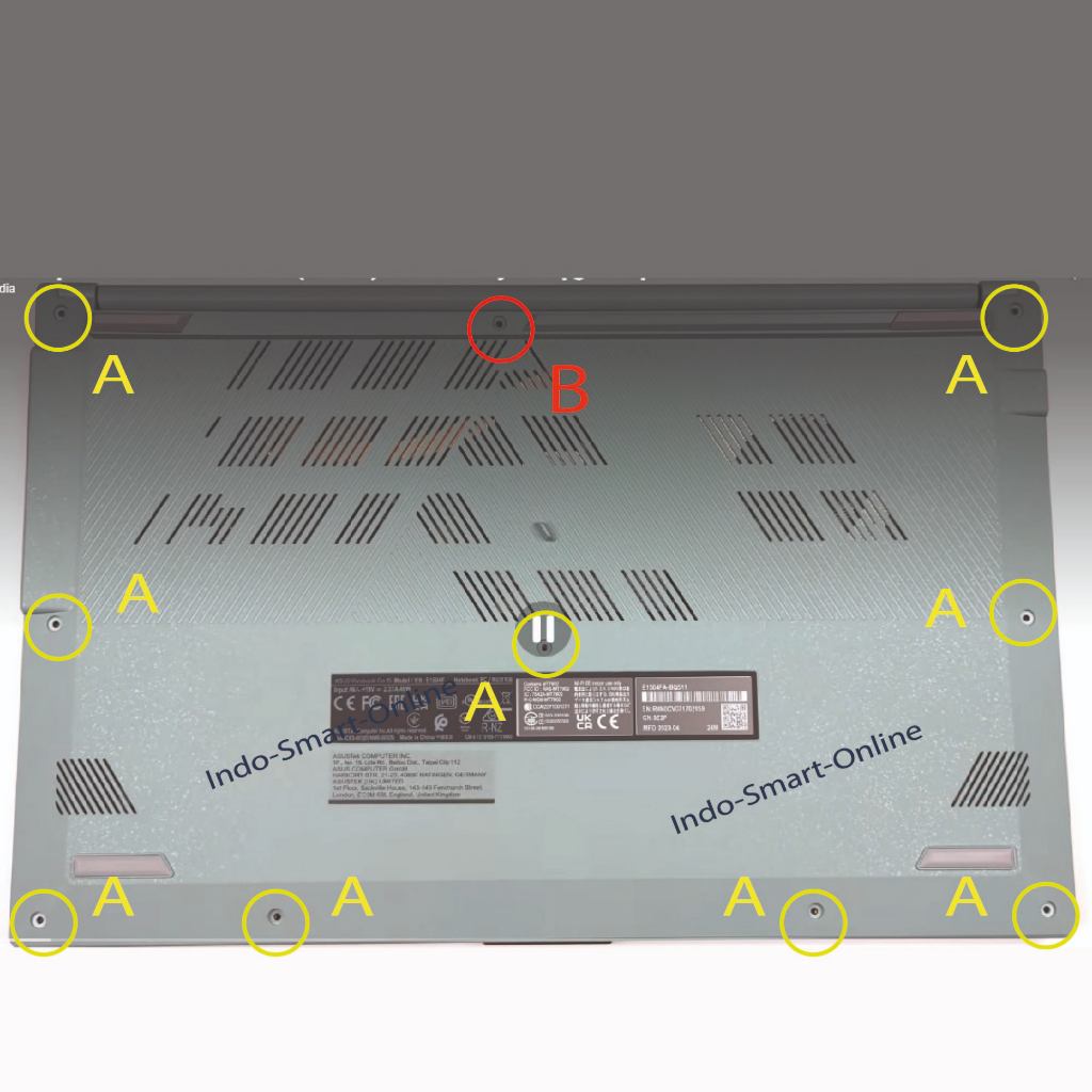 [Baru] Baut casing Asus Vivobook Go 15 E1504 E1504F E1504FA E1504GA