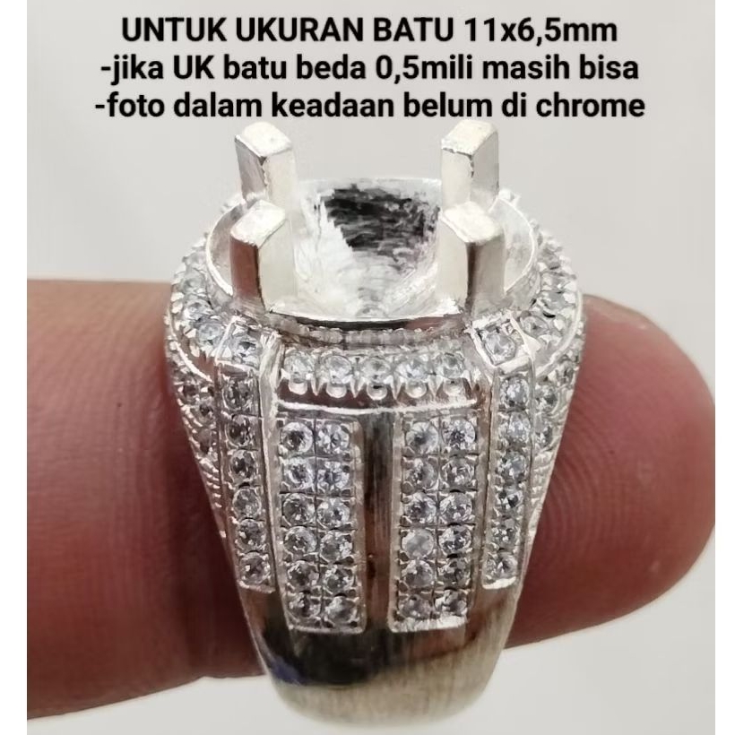 RING ALSUP TERBARU MODEL PERAK MICROSETTING