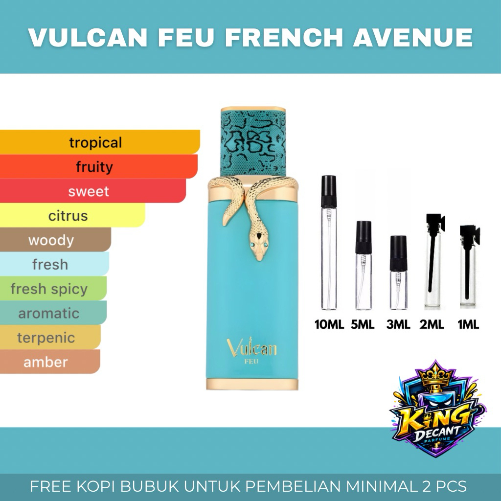DECANT VULCAN FEU ORIGINAL 100%