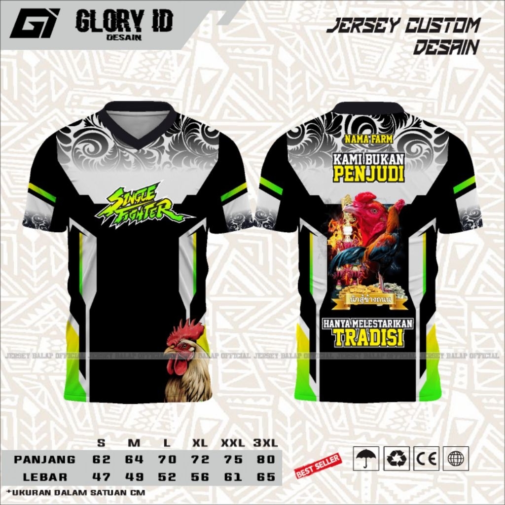 JERSEY AYAM CUSTOM