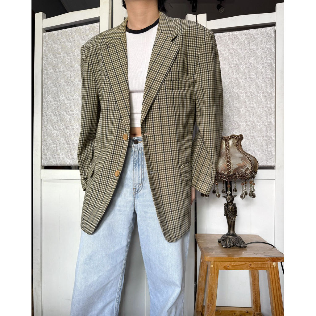 Wilson Gingham Vintage Blazer