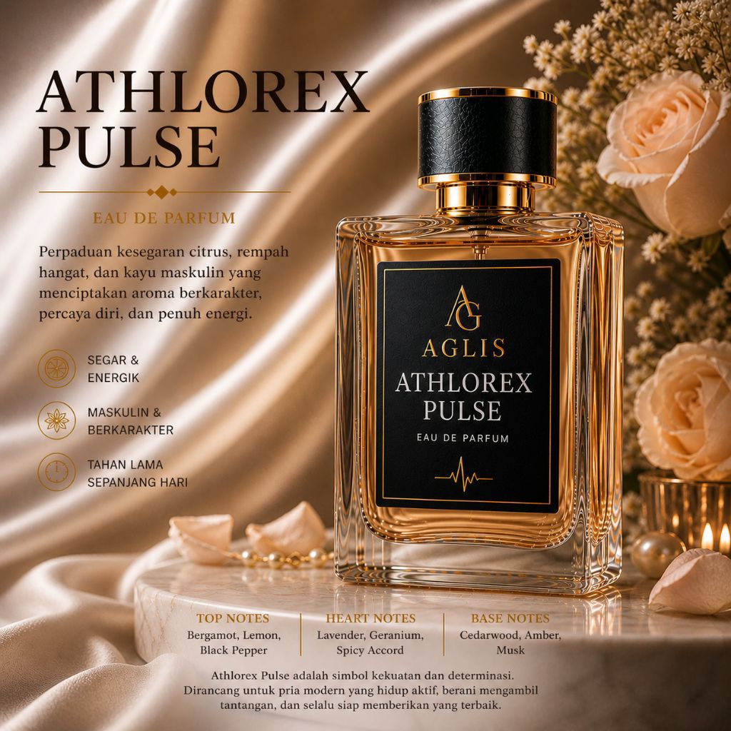 ATHLOREX PULSE BY AGLIS | PARFUM | PARFUME BADAN