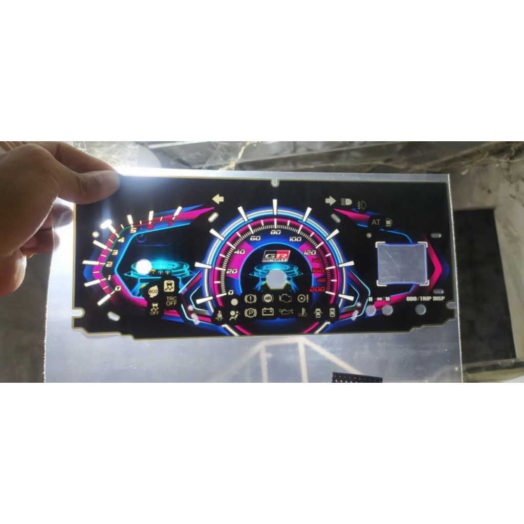 custom speedometer sigra atau calya