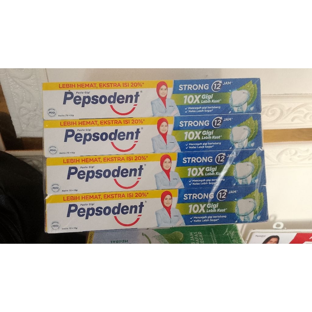 PEPSODENT STRONG 3PCS