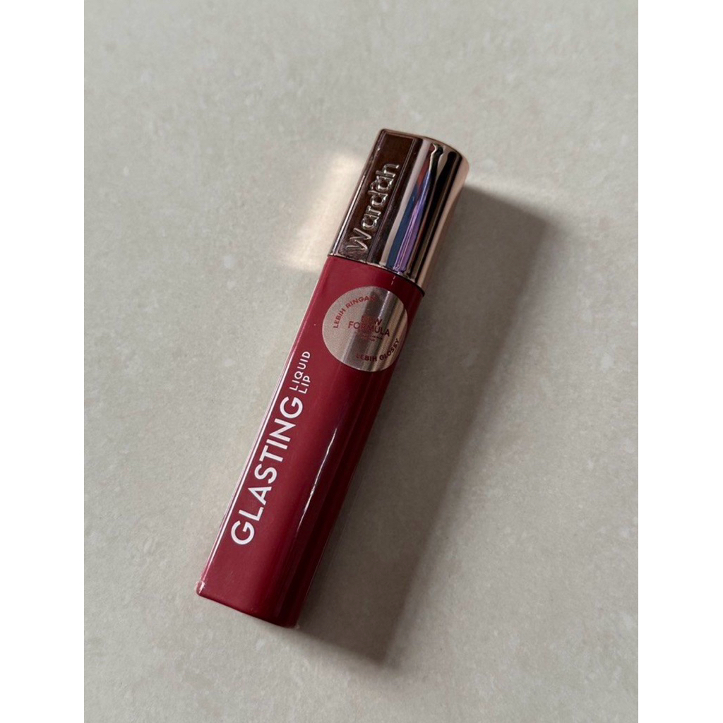 wardah glasting lip liquid preloved