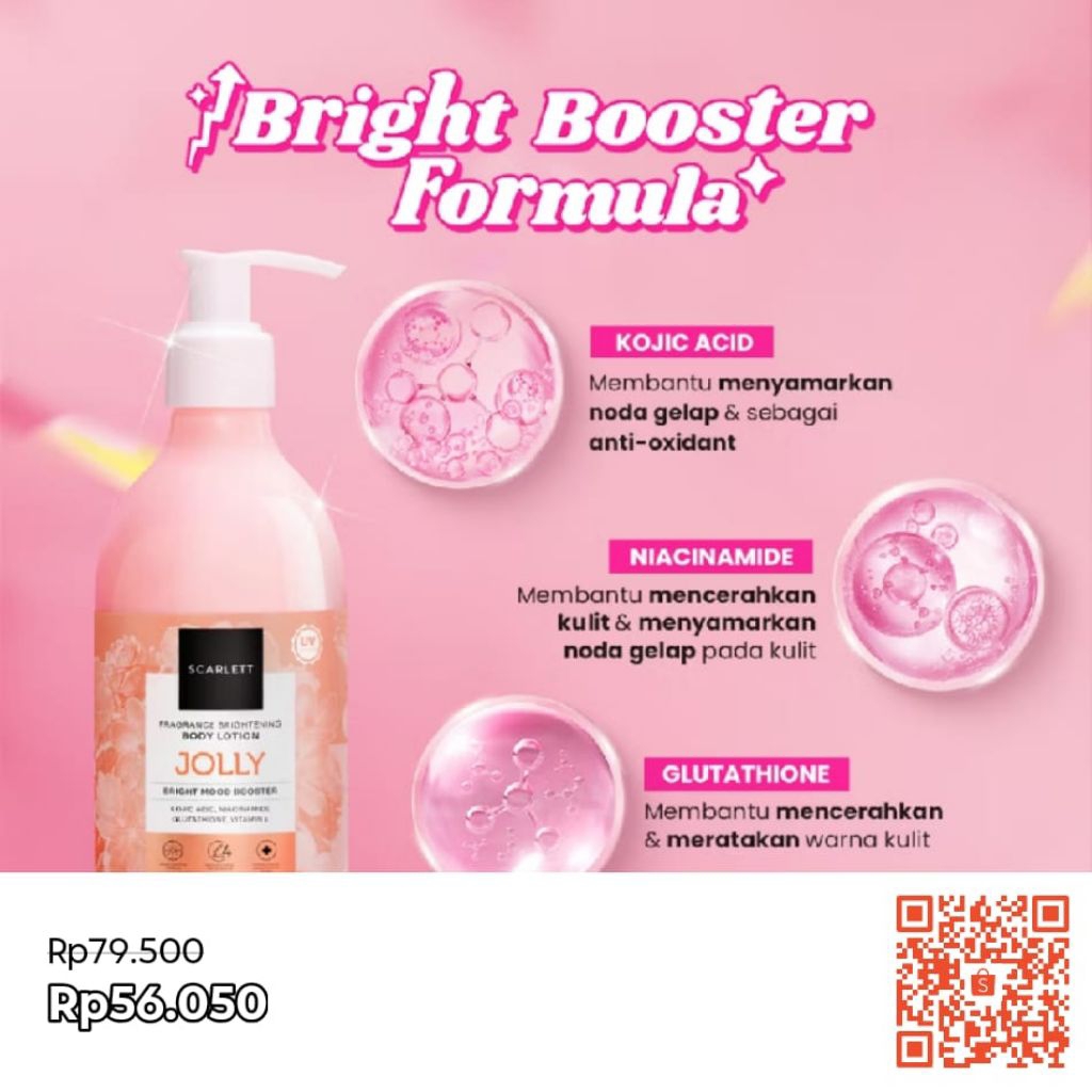 SCARLET BODYLOTION JOLY