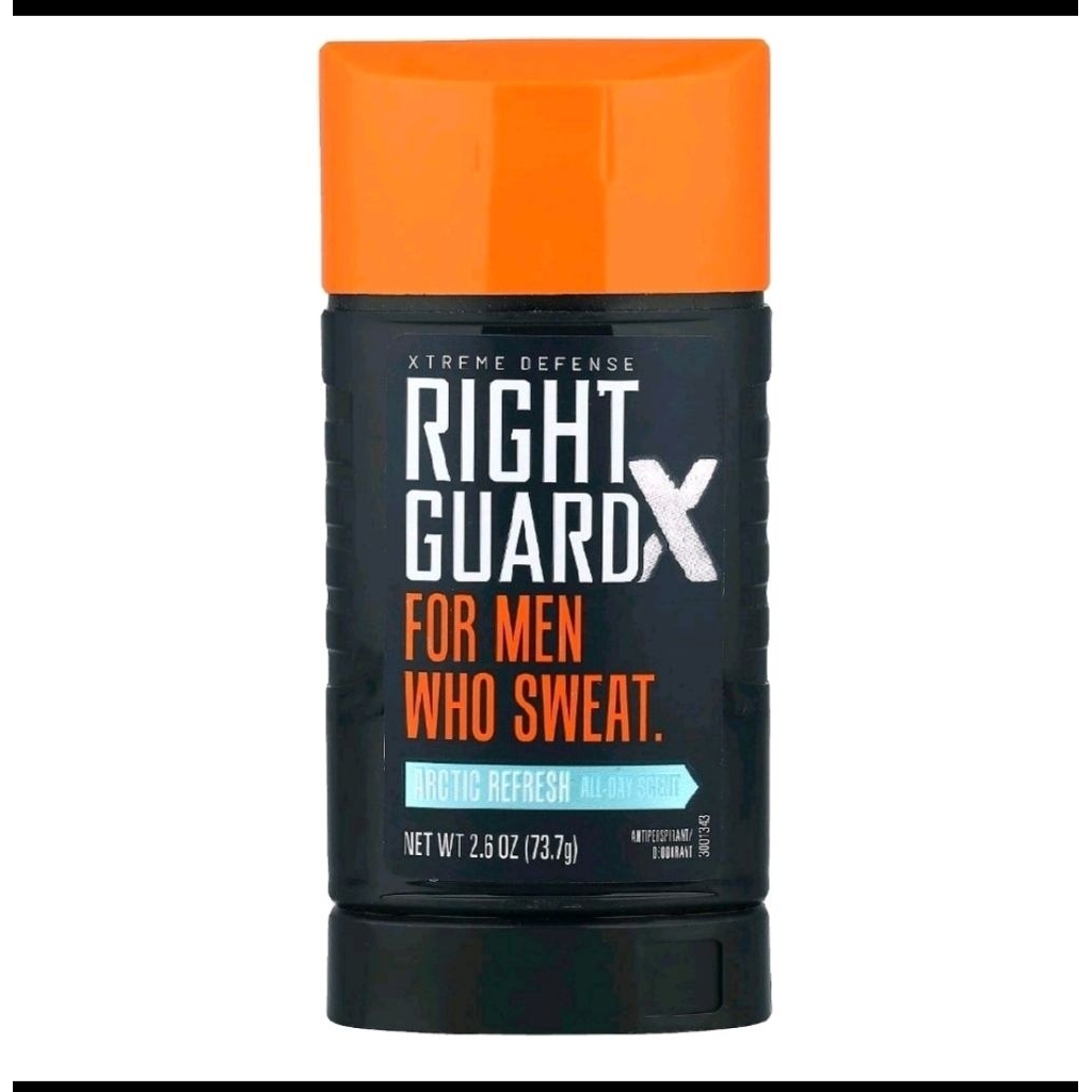 Right Guard 72h Xtreme Defense Deodorant antiperspirant Invisible Solid arctic refresh 73.7g