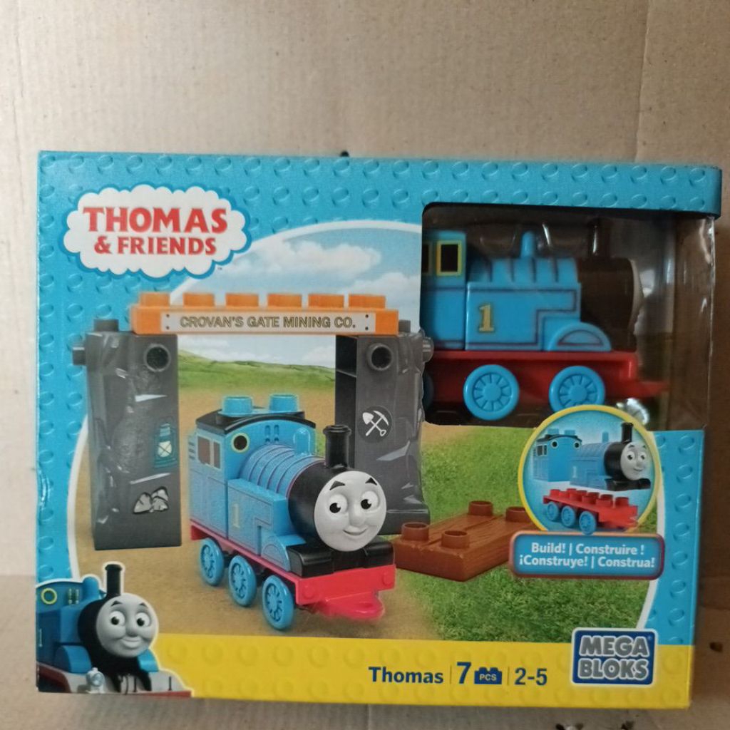 Thomas & Friends Mega Block Crovants Gate Mining Co Kereta api mainan