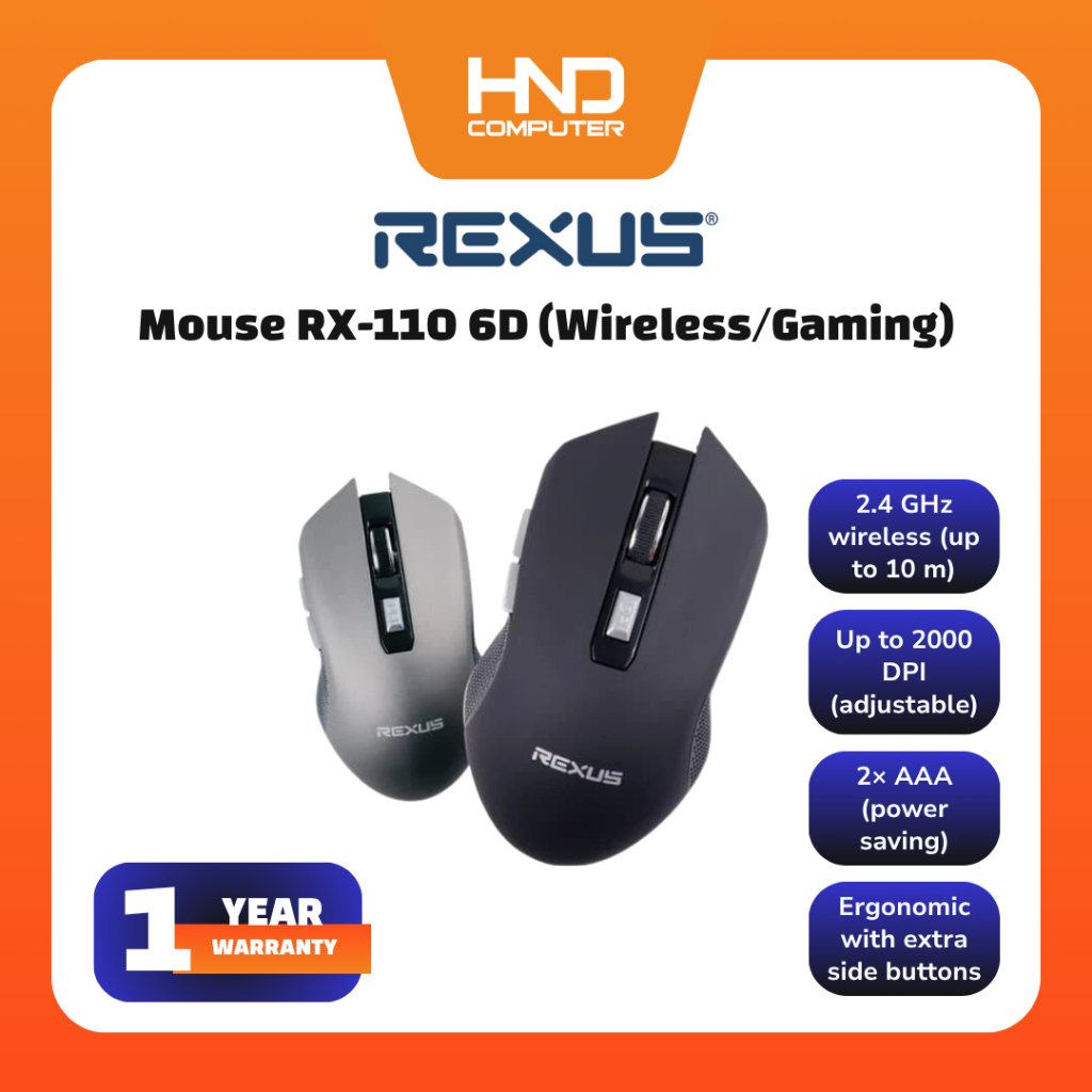 Rexus Mouse Gaming RX110 / RX-110