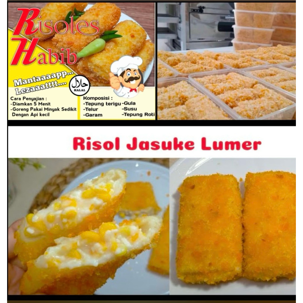 Risol jasuke lumer/risol habib/ risol