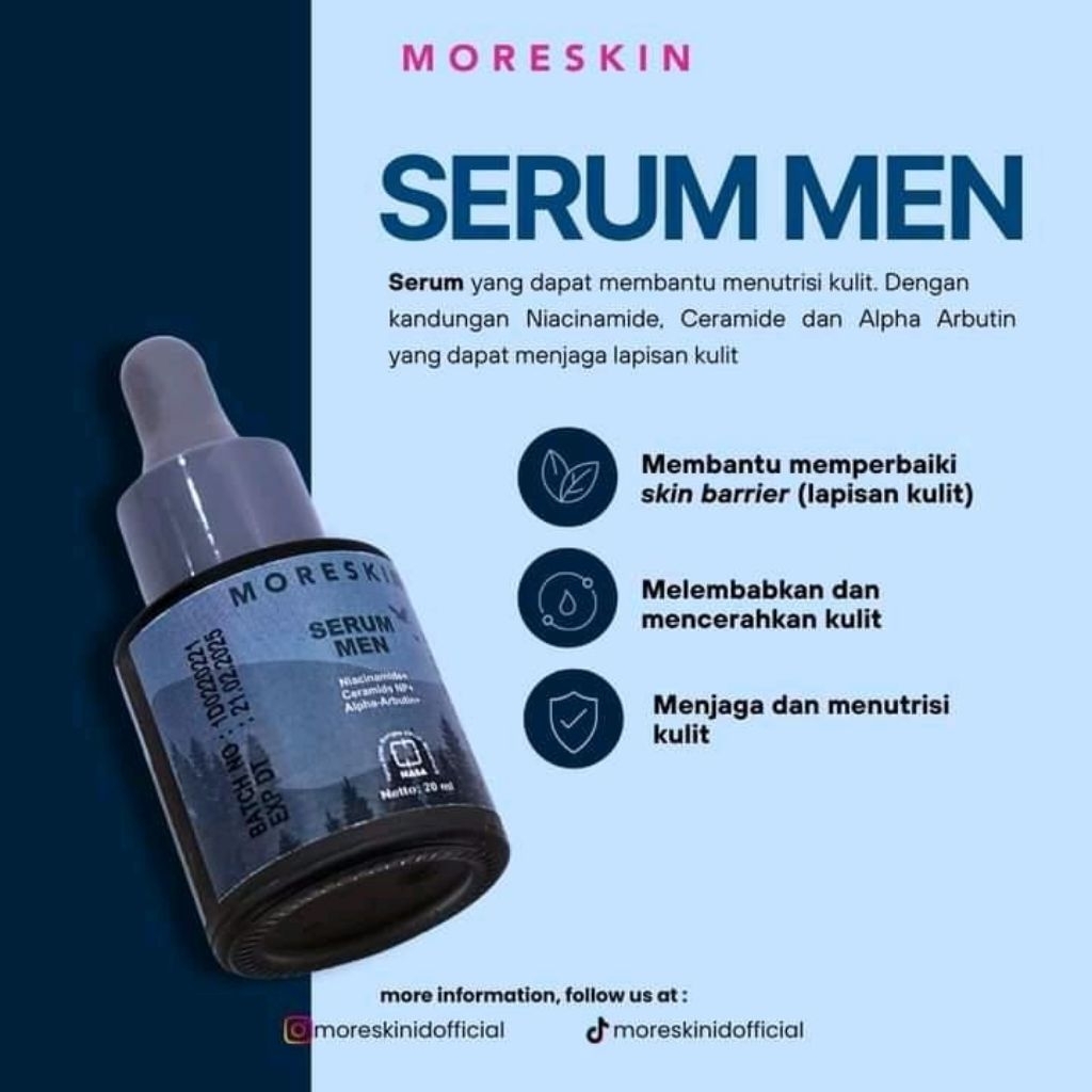 Moreskin serum men