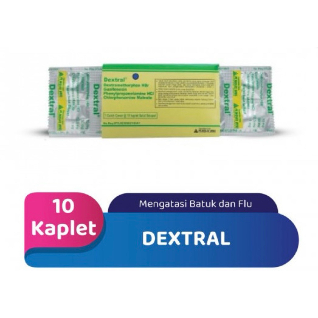 Dextral S’10 Tablet (Batuk & Flu) - ORIGINAL BPOM