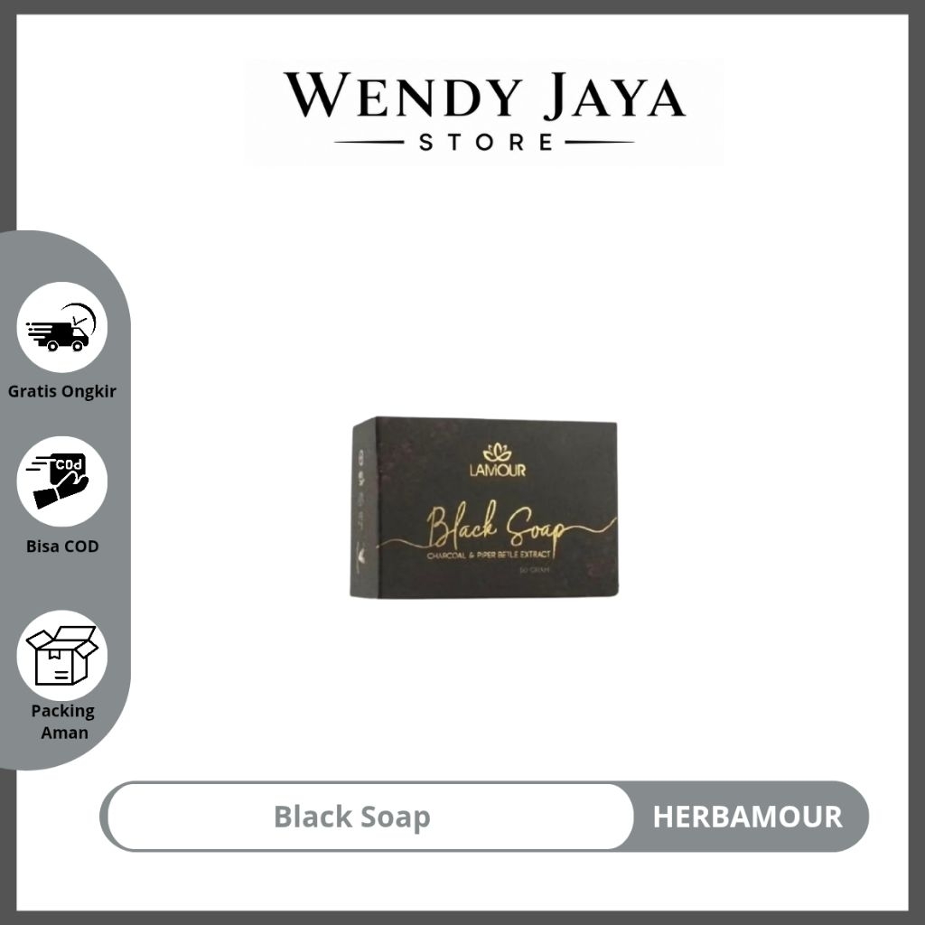 HERBAMOUR Black Soap