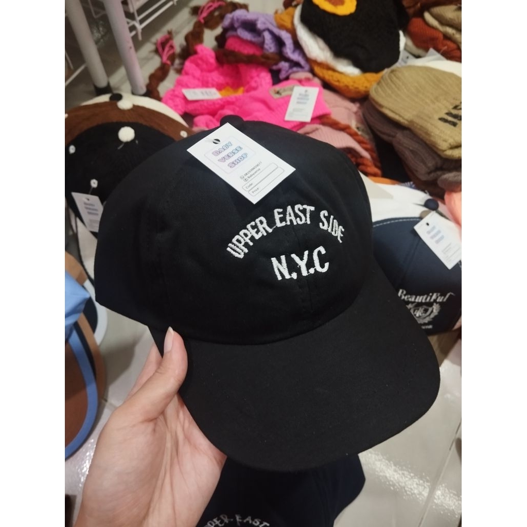 topi baseball pet anak