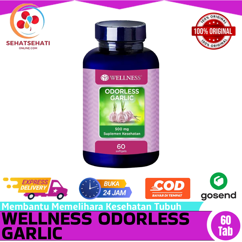 Odorless Garlic 500MG 60 SoftGel