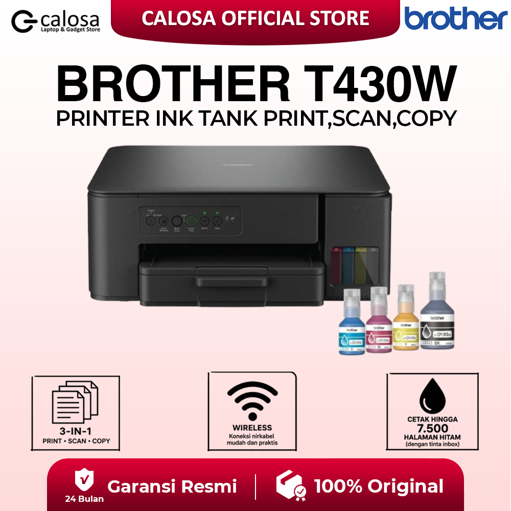 PRINTER BROTHER DCP-T430W (Print,Scan,Copy)