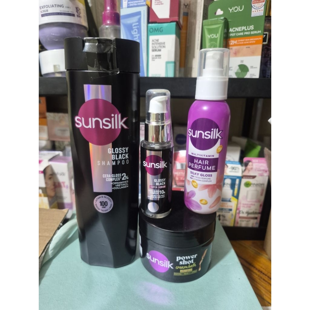 sepaket sunslik,samponya 340ml ,ori ,new,include admin