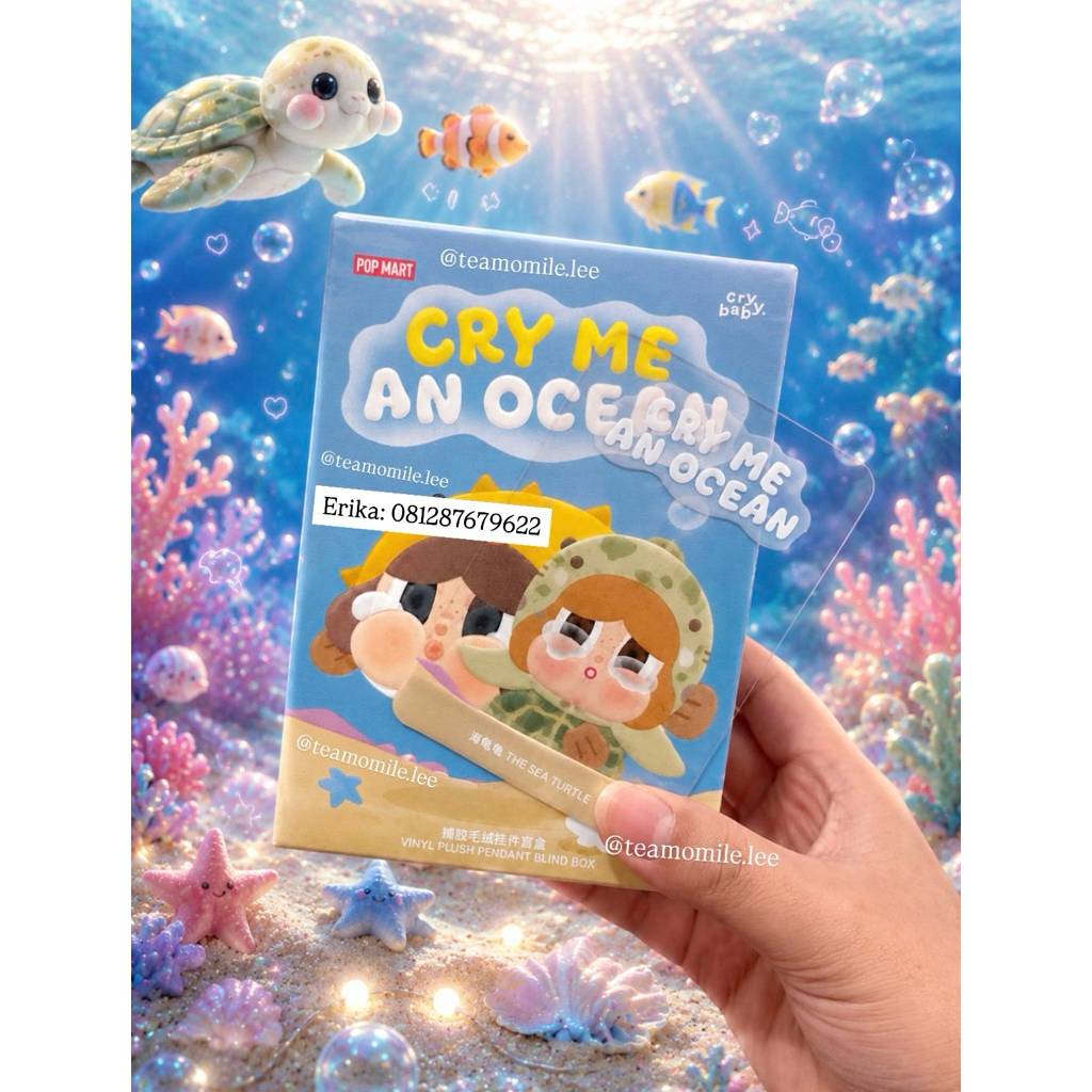 CRY ME AN OCEAN (TURTLE) NEW