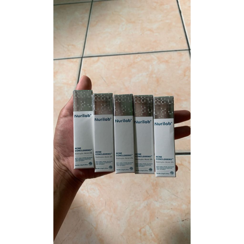 NURILAB+ ACNE CONCLEARING SHADE 24 & 08 (OLD PACKAGING)