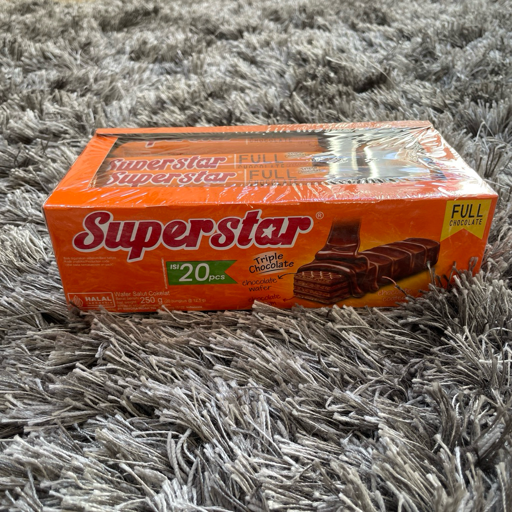 Wafer coklat superstar