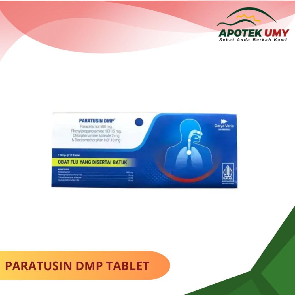PARATUSIN DMP ISI 10 TABLET