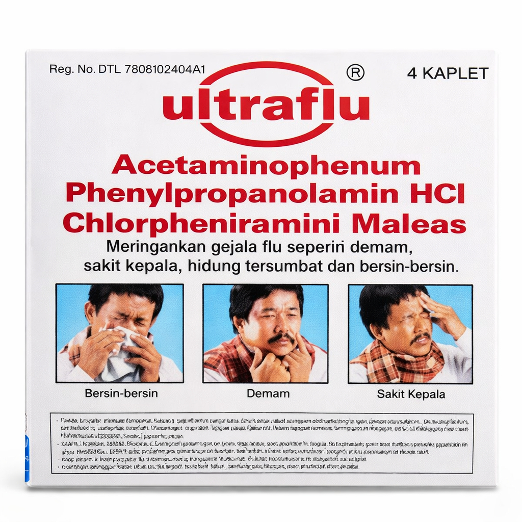 Ultraflu Box isi 25 Strip