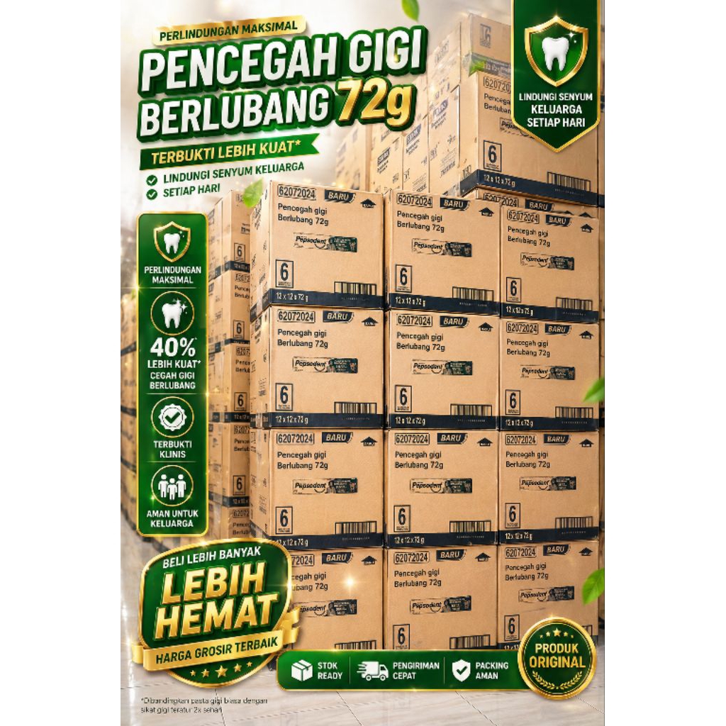 pepsodent 72g