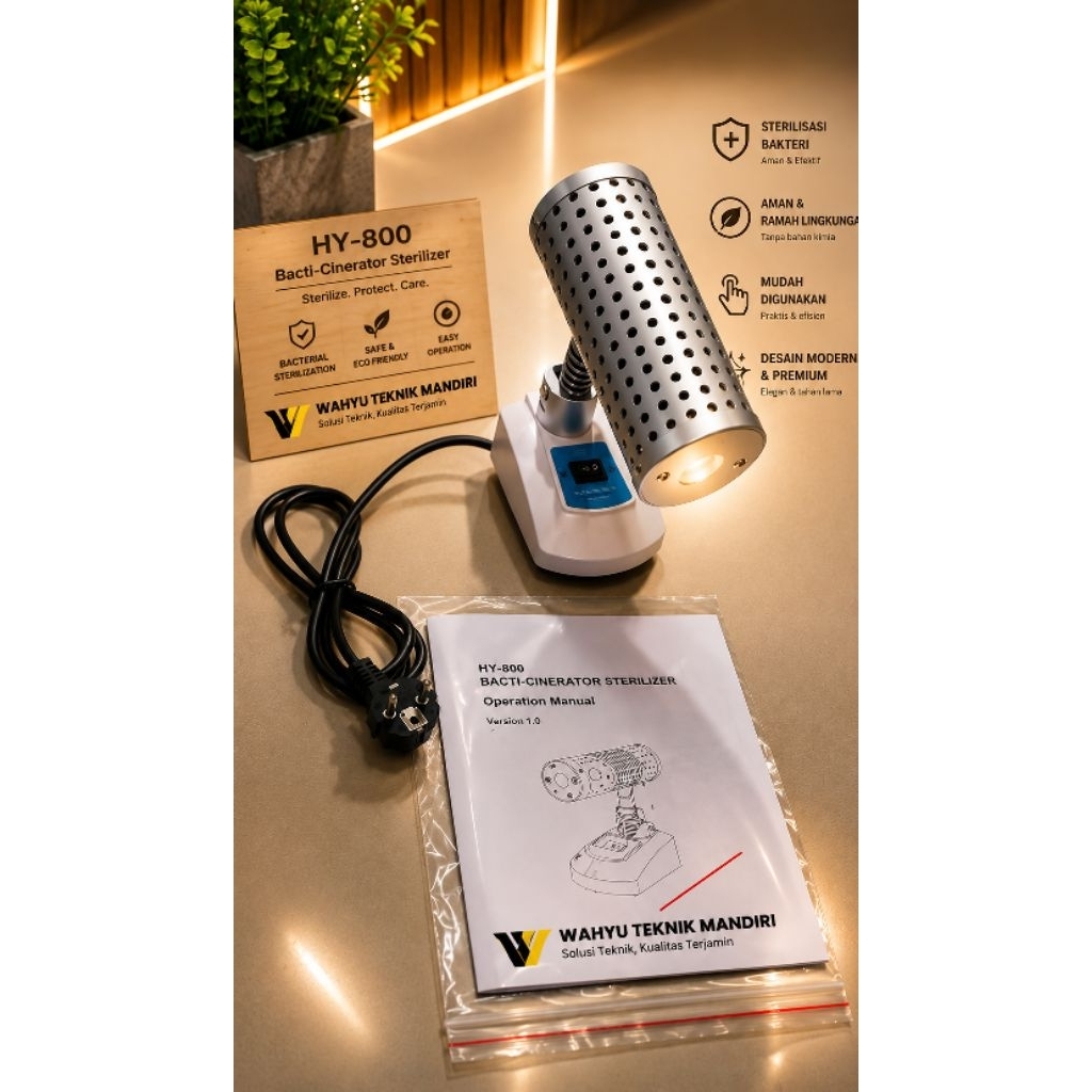Bacticinerator HY-800 Miulab