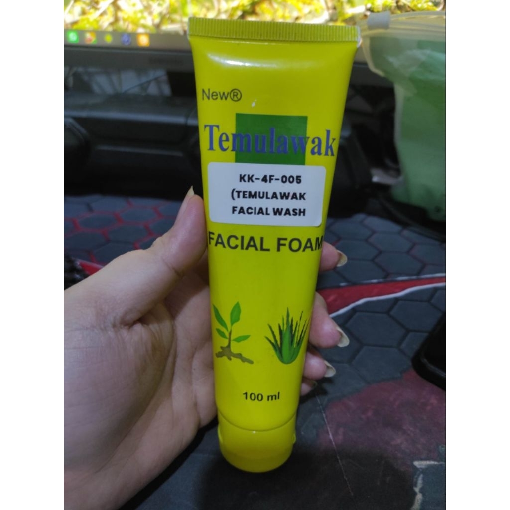facial wash temulawak